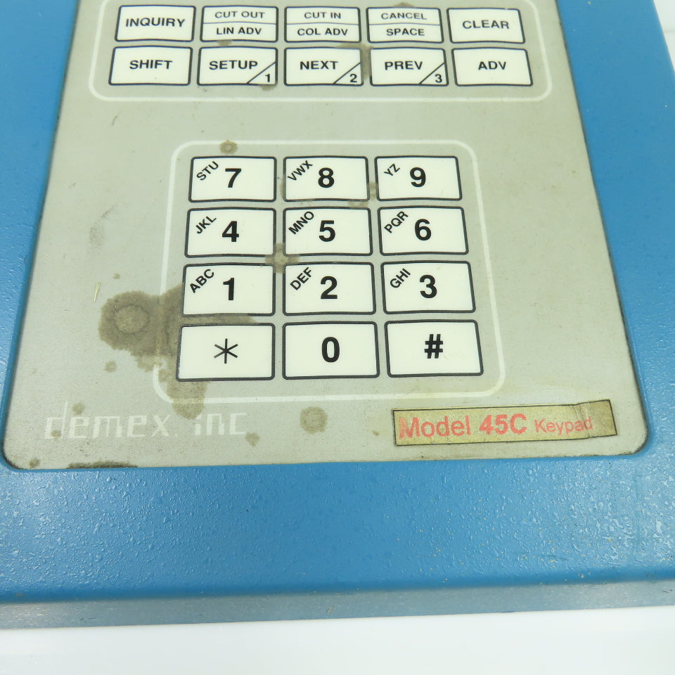Demex Model 45C Keypad Control Station