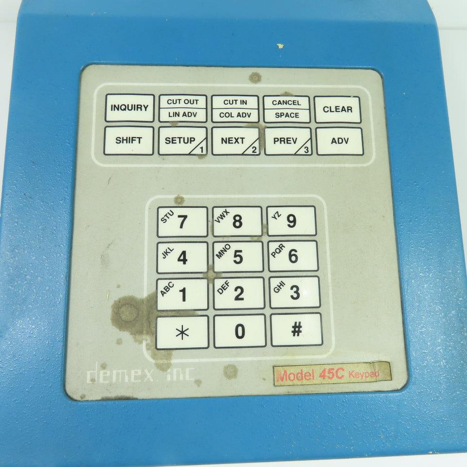 Demex Model 45C Keypad Control Station