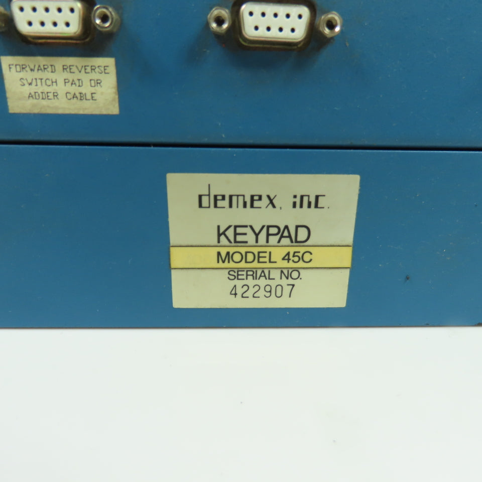 Demex Model 45C Keypad Control Station