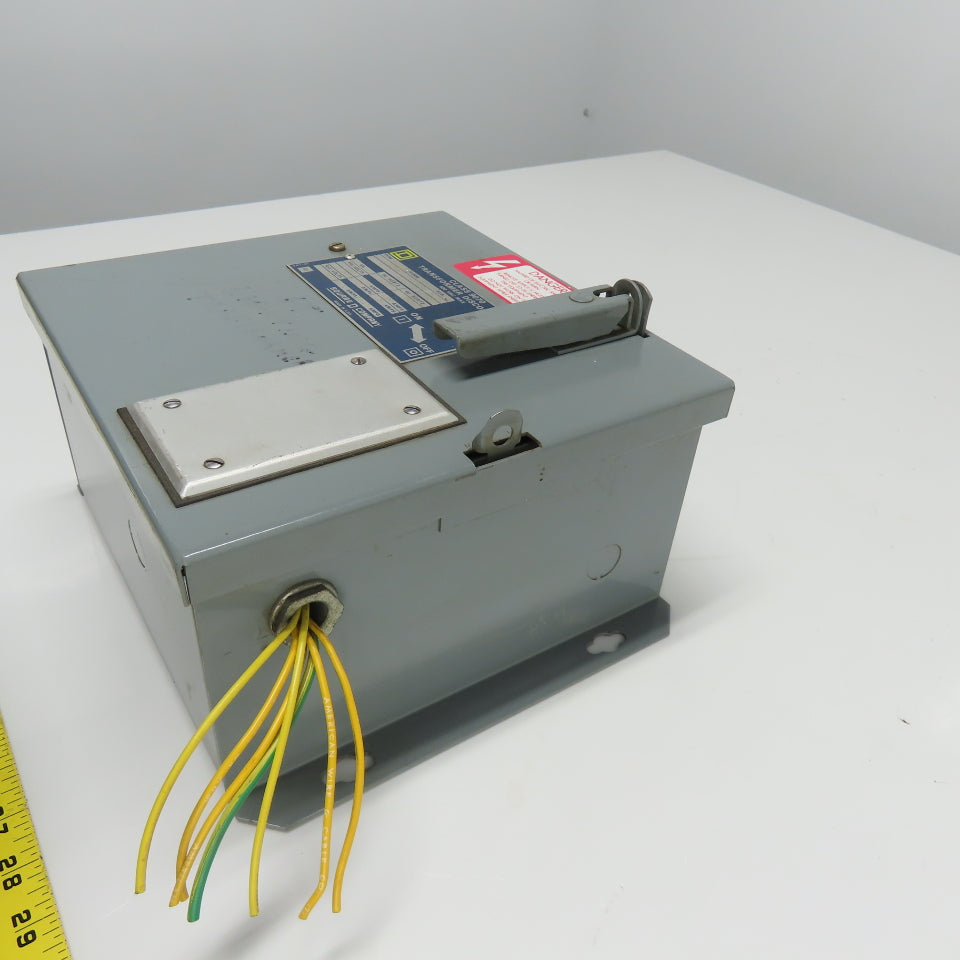 Square D SK5271R Transformer Disconnect 230/460V Pri 115V Sec