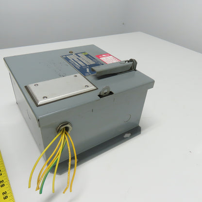 Square D SK5271R Transformer Disconnect 230/460V Pri 115V Sec