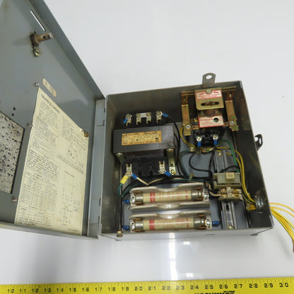 Square D SK5271R Transformer Disconnect 230/460V Pri 115V Sec