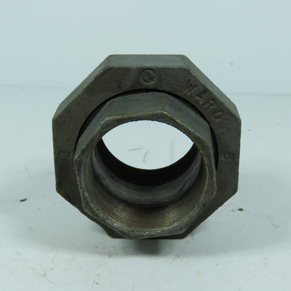 Ward 2" x 2" NPT Black Pipe  Threaded Pipe Union - maybe galvanized