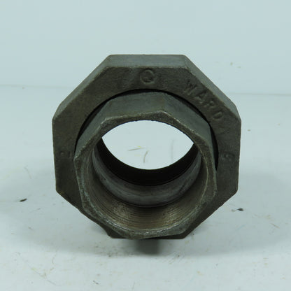 Ward 2" x 2" NPT Black Pipe  Threaded Pipe Union - maybe galvanized