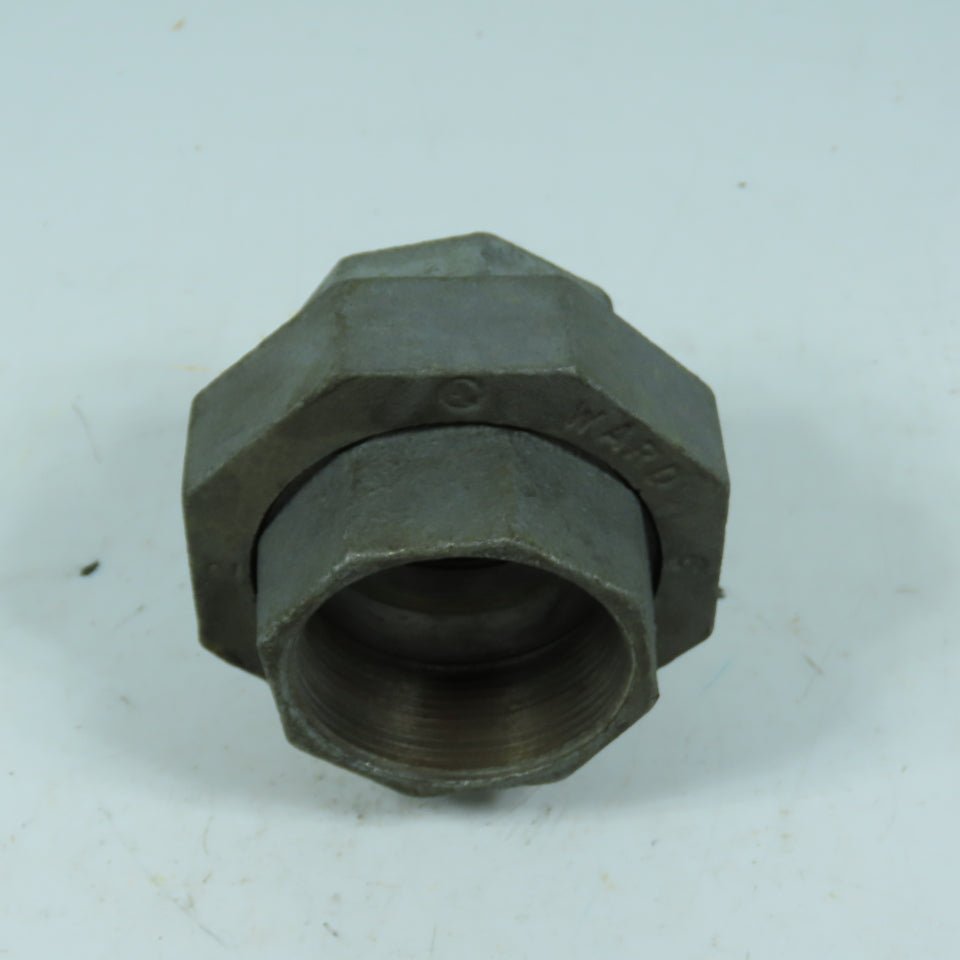 Ward 2" x 2" NPT Black Pipe  Threaded Pipe Union - maybe galvanized