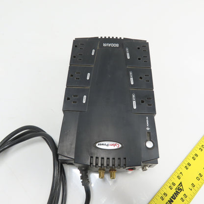 Cyber Power 800AVR Uninterruptible Power Supply Battery Backup