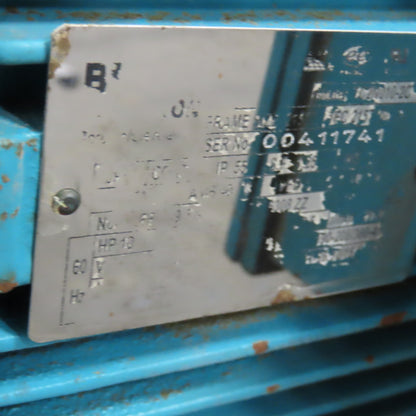 Conair Franklin 290-454-03 10Hp Centrifugal Blower 208-230/460V 3Ph 2910RPM