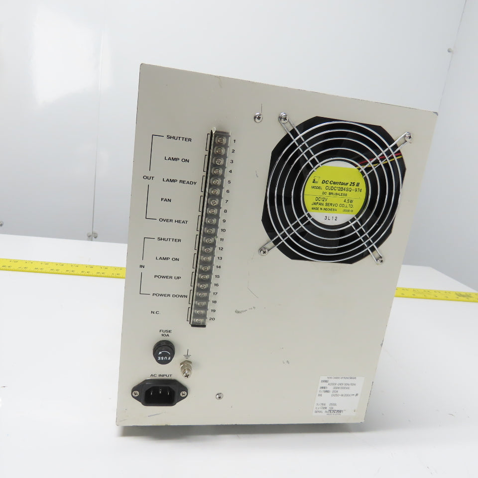 Hoya EX 250 Fiber Optic UV Light Source 200-240VAC 10A 250W