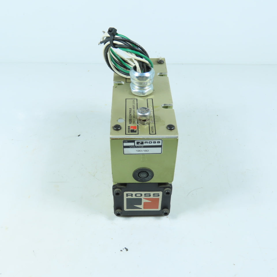 Ross Controls 8476B4352 Pneumatic Valve Assembly 120V