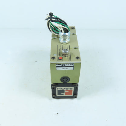 Ross Controls 8476B4352 Pneumatic Valve Assembly 120V