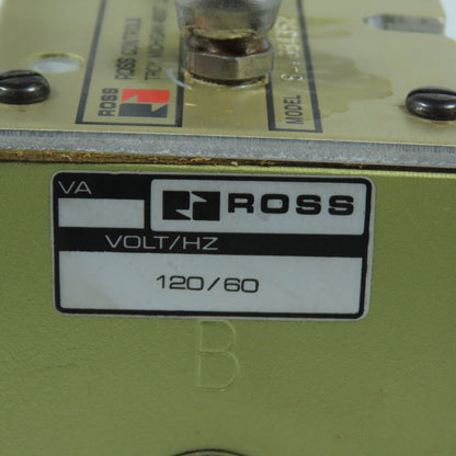 Ross Controls 8476B4352 Pneumatic Valve Assembly 120V