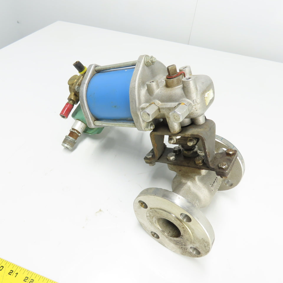 Jamesbury ST 50E 1-1/2" Stainless Steel Pneumatic Valve Actuator 150PSI Max