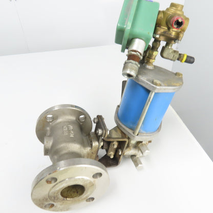 Jamesbury ST 50E 1-1/2" Stainless Steel Pneumatic Valve Actuator 150PSI Max