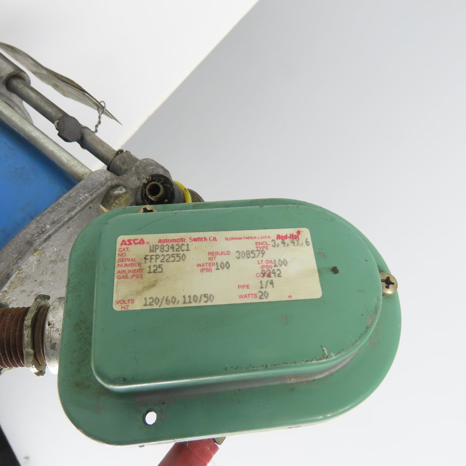 Jamesbury ST 50E 1-1/2" Stainless Steel Pneumatic Valve Actuator 150PSI Max