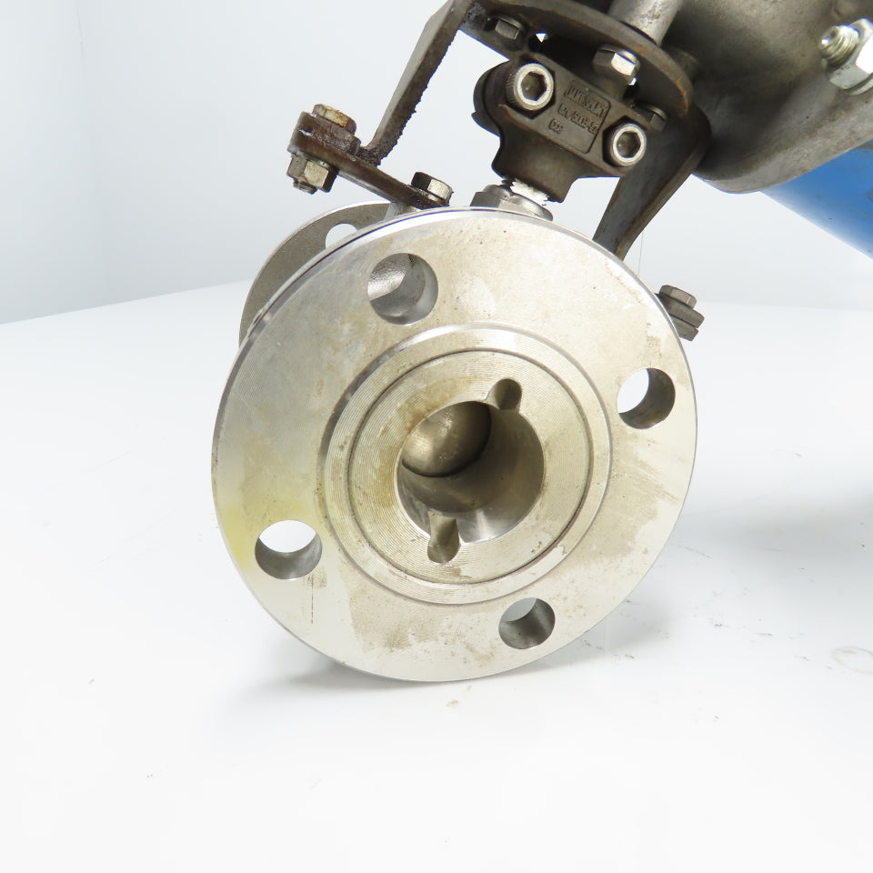 Jamesbury ST 50E 1-1/2" Stainless Steel Pneumatic Valve Actuator 150PSI Max