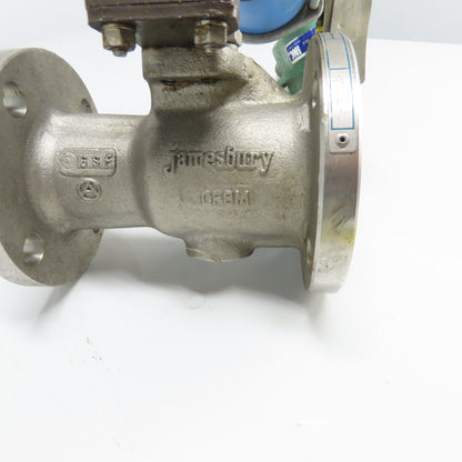 Jamesbury ST 50E 1-1/2" Stainless Steel Pneumatic Valve Actuator 150PSI Max