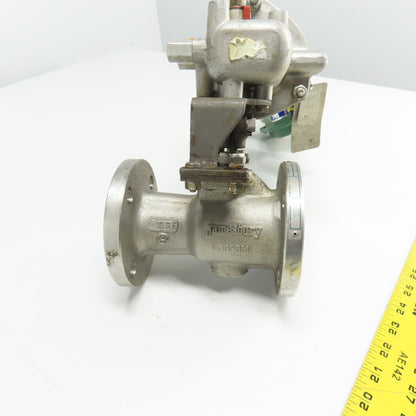 Jamesbury ST 50E 1-1/2" Stainless Steel Pneumatic Valve Actuator 150PSI Max