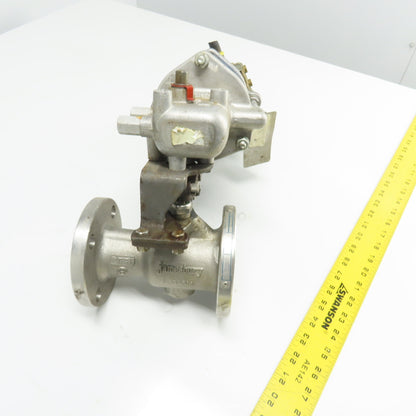 Jamesbury ST 50E 1-1/2" Stainless Steel Pneumatic Valve Actuator 150PSI Max