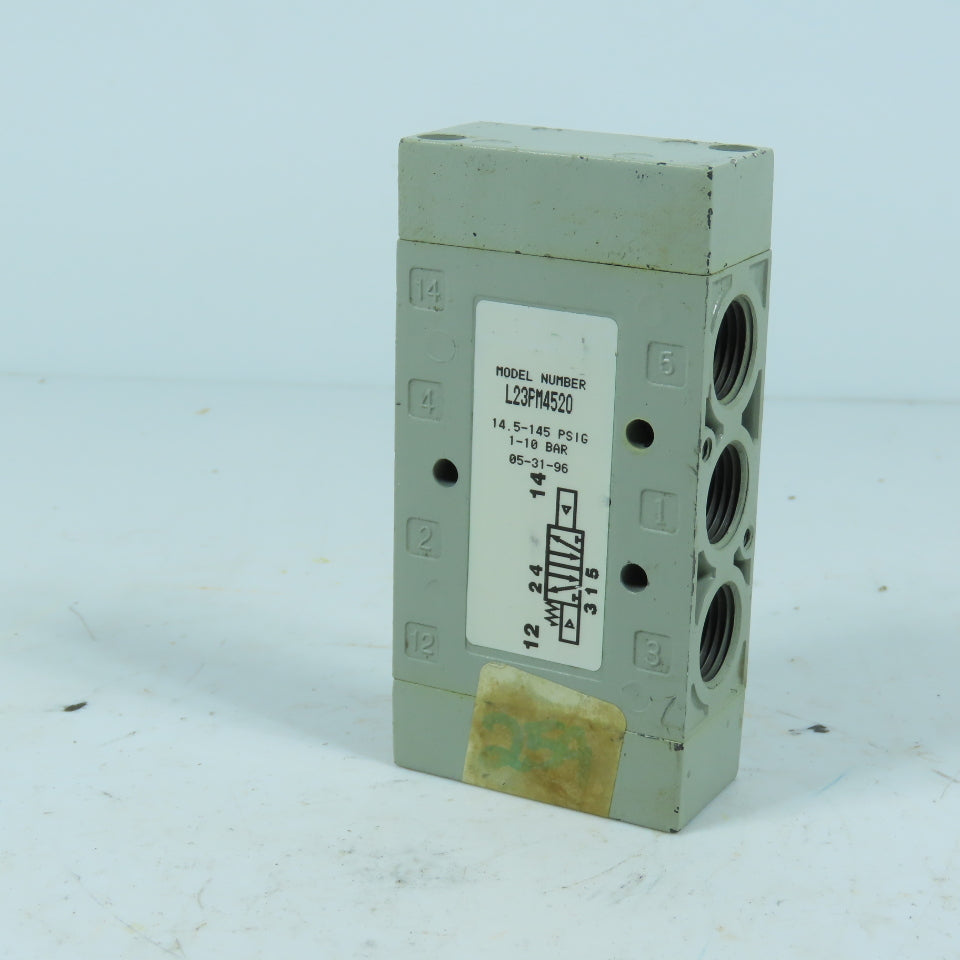 Numatics L23PM4520 Pneumatic Valve 145PSIG