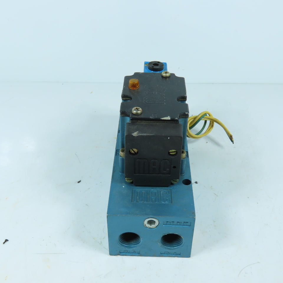 MAC PME-591DAAG 6313D-000-PM-591DA Pneumatic Valve Assembly 24VDC 4-Way