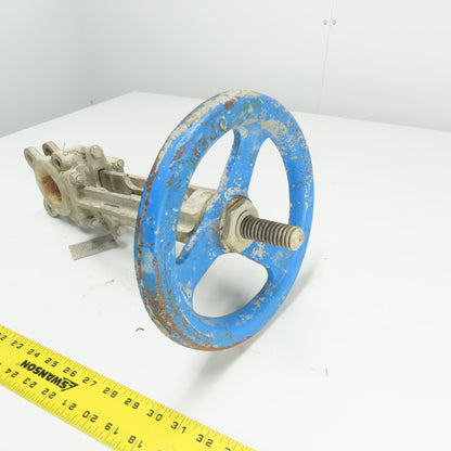 Velan L08-0310C-13SL 2" Stainless Knife Gate Valve SS316 Class 150