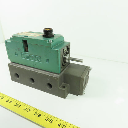 Numatics A23SA4000S Solenoid Valve 150PSIG (No Coil) W/ Manifold Block