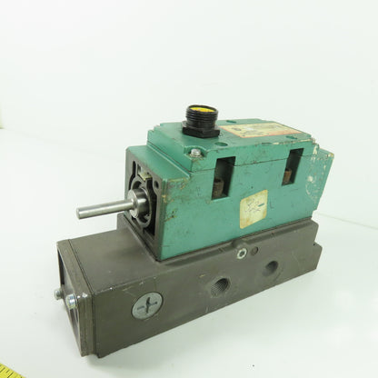 Numatics A23SA4000S Solenoid Valve 150PSIG (No Coil) W/ Manifold Block