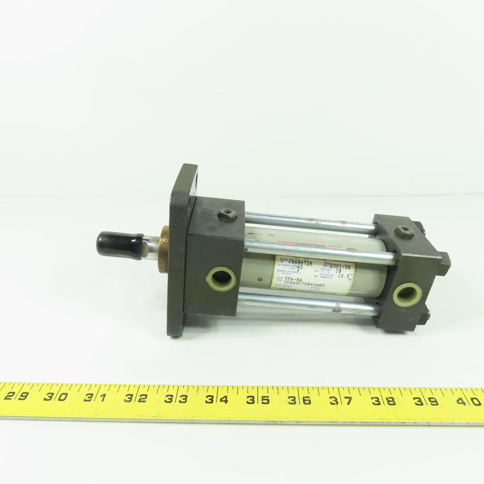 Toyooki TFA-SA 1FA40C70B40ABD Hydraulic Cylinder 40mm Bore 40mm Stroke
