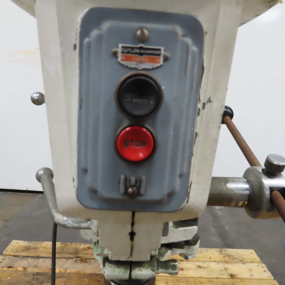 Walker Turner 15" Bench Model Drill Press 7" Throat 115-208/230V 4" Stroke