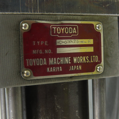 Toyoda HC-50FA25-W-R Double Acting Hydraulic Cylinder 50mm Bore 25mm Stroke
