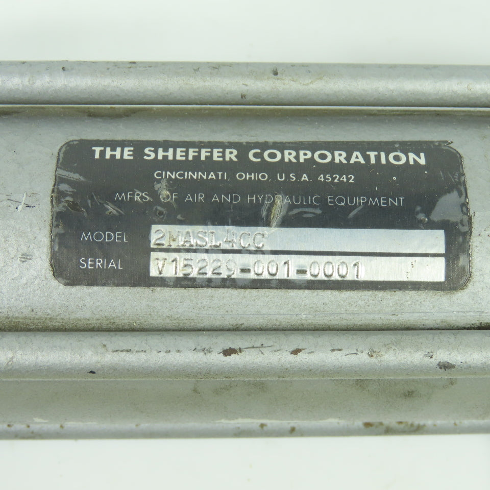 The Sheffer corp 2MASL4CC Double Acting Pneumatic Cylinder 4" Stroke 2" Bore