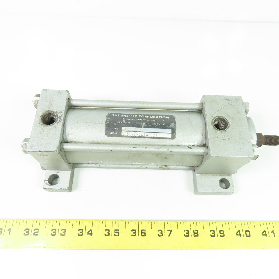 The Sheffer corp 2MASL4CC Double Acting Pneumatic Cylinder 4" Stroke 2" Bore