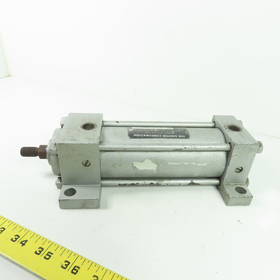 The Sheffer corp 2MASL4CC Double Acting Pneumatic Cylinder 4" Stroke 2" Bore