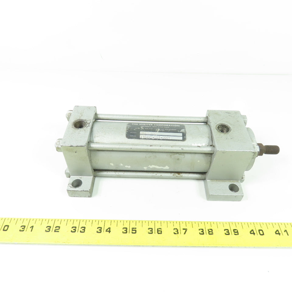 The Sheffer corp 2MASL4CC Double Acting Pneumatic Cylinder 4" Stroke 2" Bore