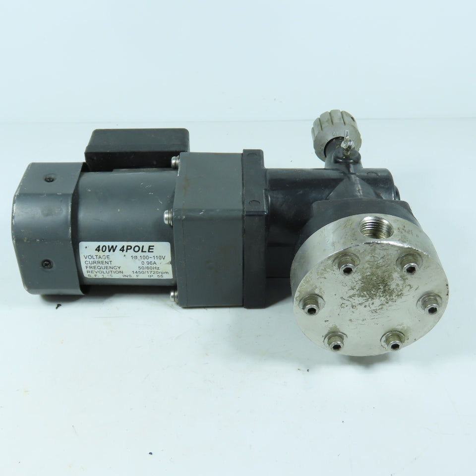 Metering Pump Assembly 100-110V 1PH 40W 4P 1720RPM