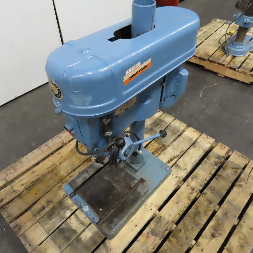 Rockwell 15-665 15" Bench Model Drill Press 7" Throat 115-208/230V 6" Stroke