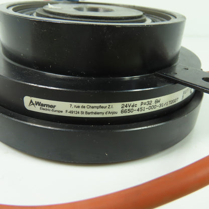 Warner 6650-451-000-31/172027 Brake 24VDC P=32.6W 7/8" Bore