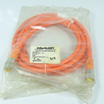 Interlink BT U5429 RSM RKM 580 Cable Assembly 300V 8' Long
