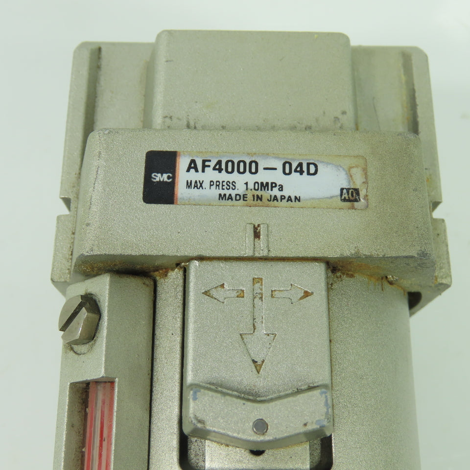 SMC AF4000-04D Pneumatic Air Filter 1.0MPa Max 1/2" NPT