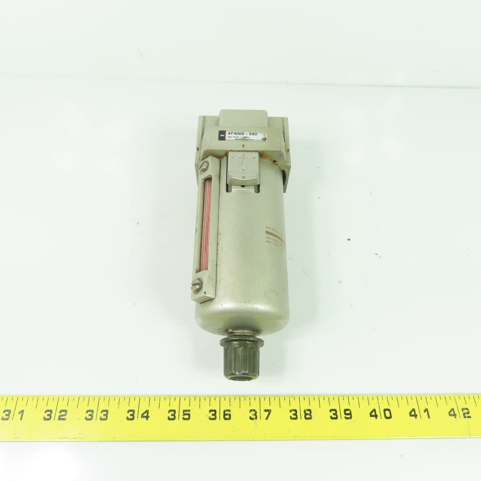 SMC AF4000-04D Pneumatic Air Filter 1.0MPa Max 1/2" NPT