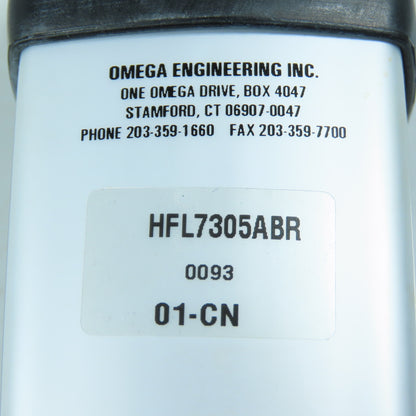 Omega Engineering HFL7305ABR Water Flow Meter 3500 PSI GPM LPM 3/4" NPT