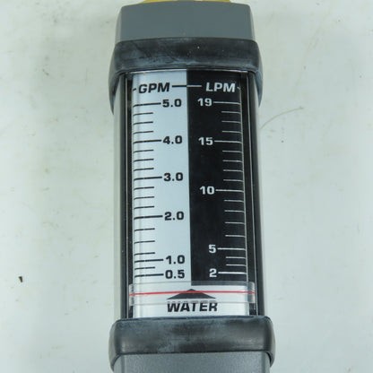 Omega Engineering HFL7305ABR Water Flow Meter 3500 PSI GPM LPM 3/4" NPT