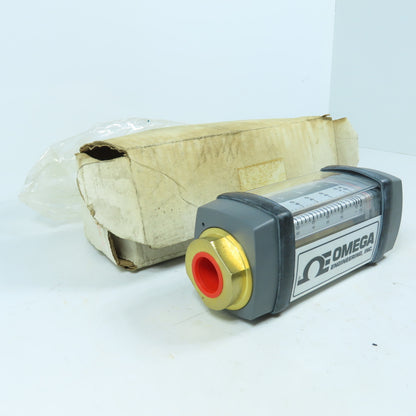 Omega Engineering HFL7305ABR Water Flow Meter 3500 PSI GPM LPM 3/4" NPT