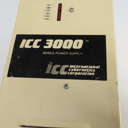 ICC 3000 Power Supply 110VAC 16VDC