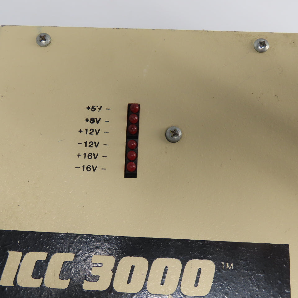 ICC 3000 Power Supply 110VAC 16VDC