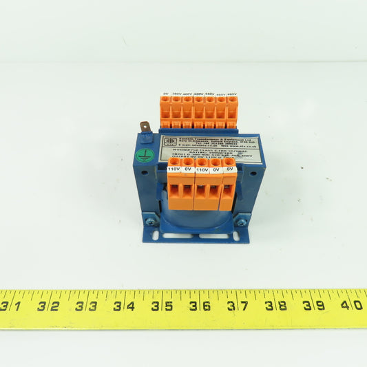 ETE WV100P7S8 100VA Transformer 380/400/420/440/460/480V Pri 110V Sec