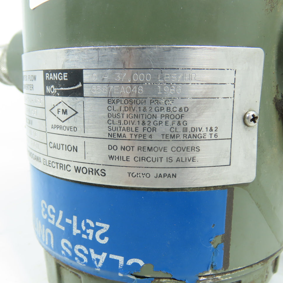 Yokogawa YFA11-GSPA-20*C Vortex Flow Converter 24V DC