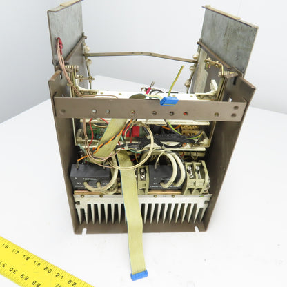 Siemens 6RA2632-6DV57-0 Simoreg DC Drive Converter Slot Rack Assembly (AS IS)