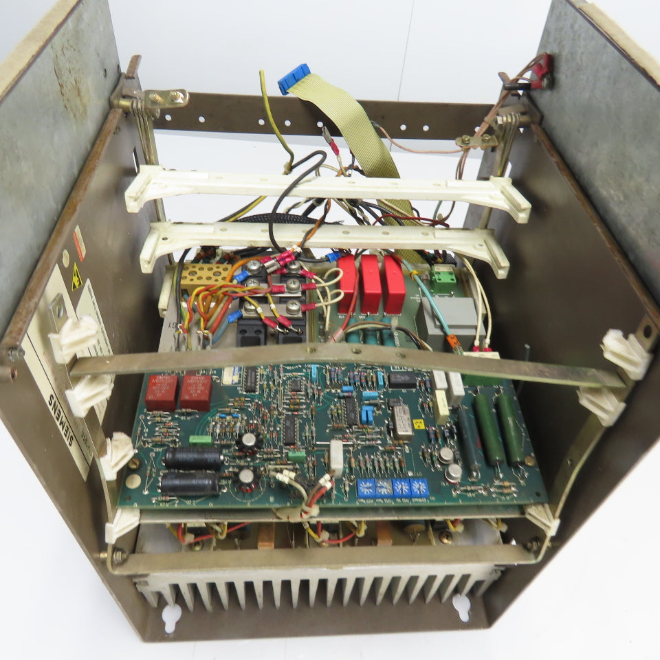 Siemens 6RA2632-6DV57-0 Simoreg DC Drive Converter Slot Rack Assembly (AS IS)
