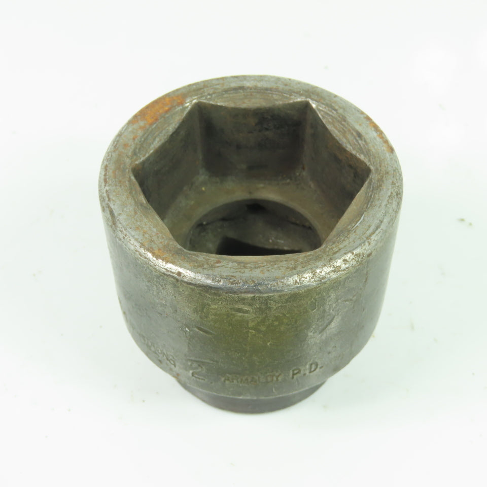 Armstrong 7-664 2" 6-Point Impact Socket 1" Drive USA